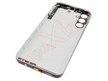 Carcasa trasera / Tapa de batería color plateado para Samsung Galaxy A14 5G, SM-A146P